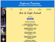 Tablet Screenshot of preferredpromotions.com